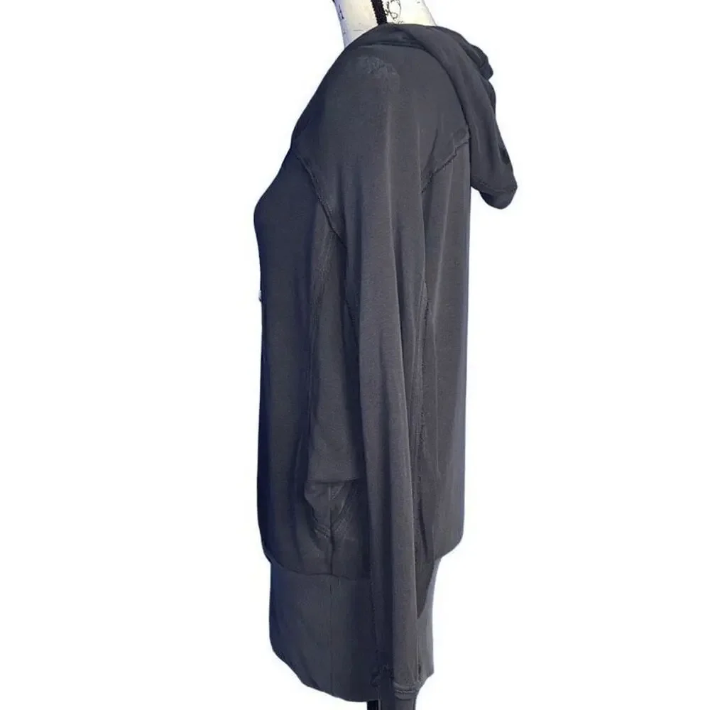 Free People‎ Movement Ready Go dark gray sweatshirt small